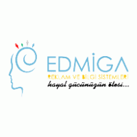 EDMЭGA logo vector logo
