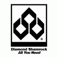 Diamond Shamrock logo vector logo
