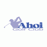 Ahoi Golf Club logo vector logo