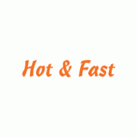 Hot & Fast logo vector logo
