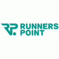 runners point logo vector logo