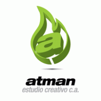atman estudio creativo c.a. logo vector logo