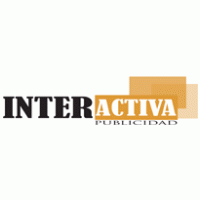 interactiva publicidad logo vector logo