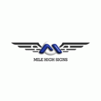 Mile High Signs, Inc. logo vector logo