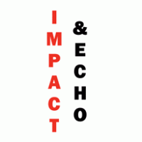 Impact & Echo logo vector logo