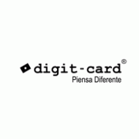 digit-card logo vector logo