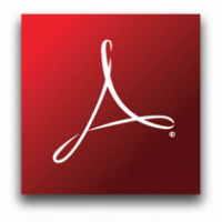 Adobe Reader logo vector logo