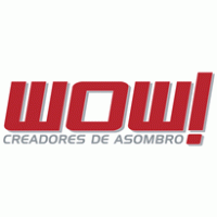 WOW! creadores de asombro logo vector logo