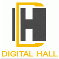 Digital Hall logo vector logo
