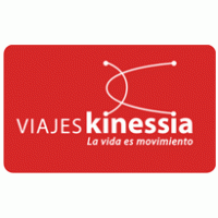 Viajes Kinessia logo vector logo
