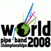 Glasgow World Pipe Band Championships 2008 logo vector logo