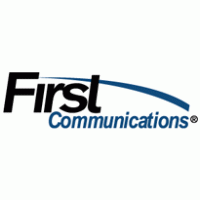 First communications logo vector logo