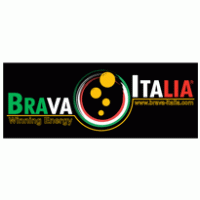 Brava Italia logo vector logo