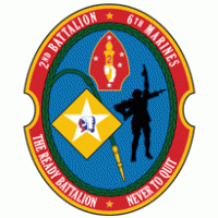 2nd Battalion 6th Marine Regiment USMC logo vector logo