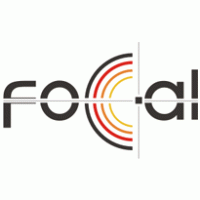 Focal tanıtım reklam ve promosyon hizmetleri logo vector logo