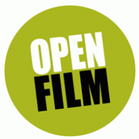 OPEN FILM logo vector logo