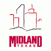 Midland Texas logo vector logo