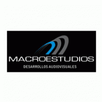 macroestudios logo vector logo