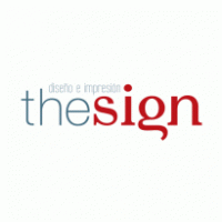 thesign logo vector logo