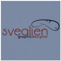 Svealien Graphic Designer logo vector logo