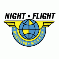 Night Flight logo vector logo