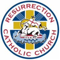 Resurrection Catholic Church logo vector logo