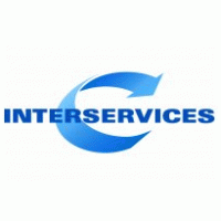Interservices logo vector logo