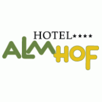 Almhof Hotel logo vector logo