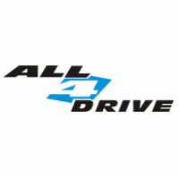 All 4 Drive logo vector logo