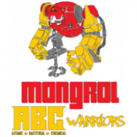 Mongrol Warriors ABC logo vector logo