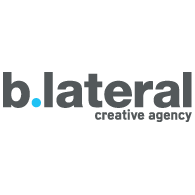 b.lateral – creative agency logo vector logo