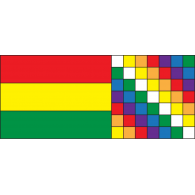 Bolivia Wiphala logo vector logo