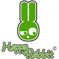 Happy Rabbit logo vector logo