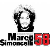 58 Fondazione Marco Simoncelli logo vector logo