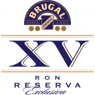 Brugal XV logo vector logo