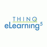 Thinq eLearning5 logo vector logo
