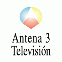 Antena 3 Television logo vector logo