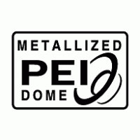 Metallized PEI Dome logo vector logo