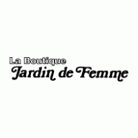 Jardin de Femme logo vector logo