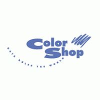 Color Shop logo vector logo