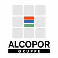 Alcopor Gruppe logo vector logo