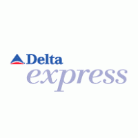Delta Express logo vector logo