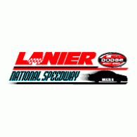 Lanier National Speedway logo vector logo