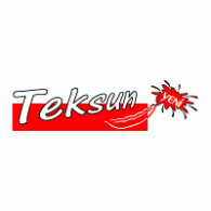 Teksun oil logo vector logo