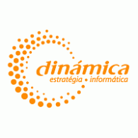 dinamica logo vector logo