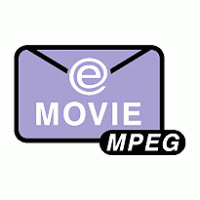 E-Movie MPEG logo vector logo
