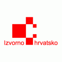 Izvorno hrvatsko logo vector logo