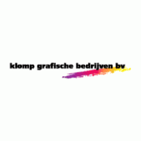 Klomp Grafische Bedrijven logo vector logo