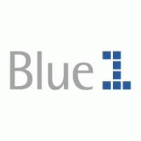 Blue1 logo vector logo