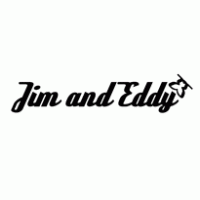 Jim and Eddy logo vector logo